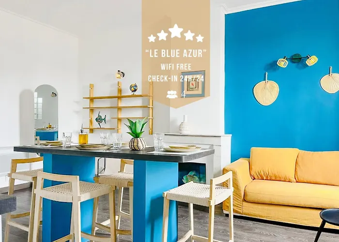 Le Blueazur - Proche Palais Centre Cannes