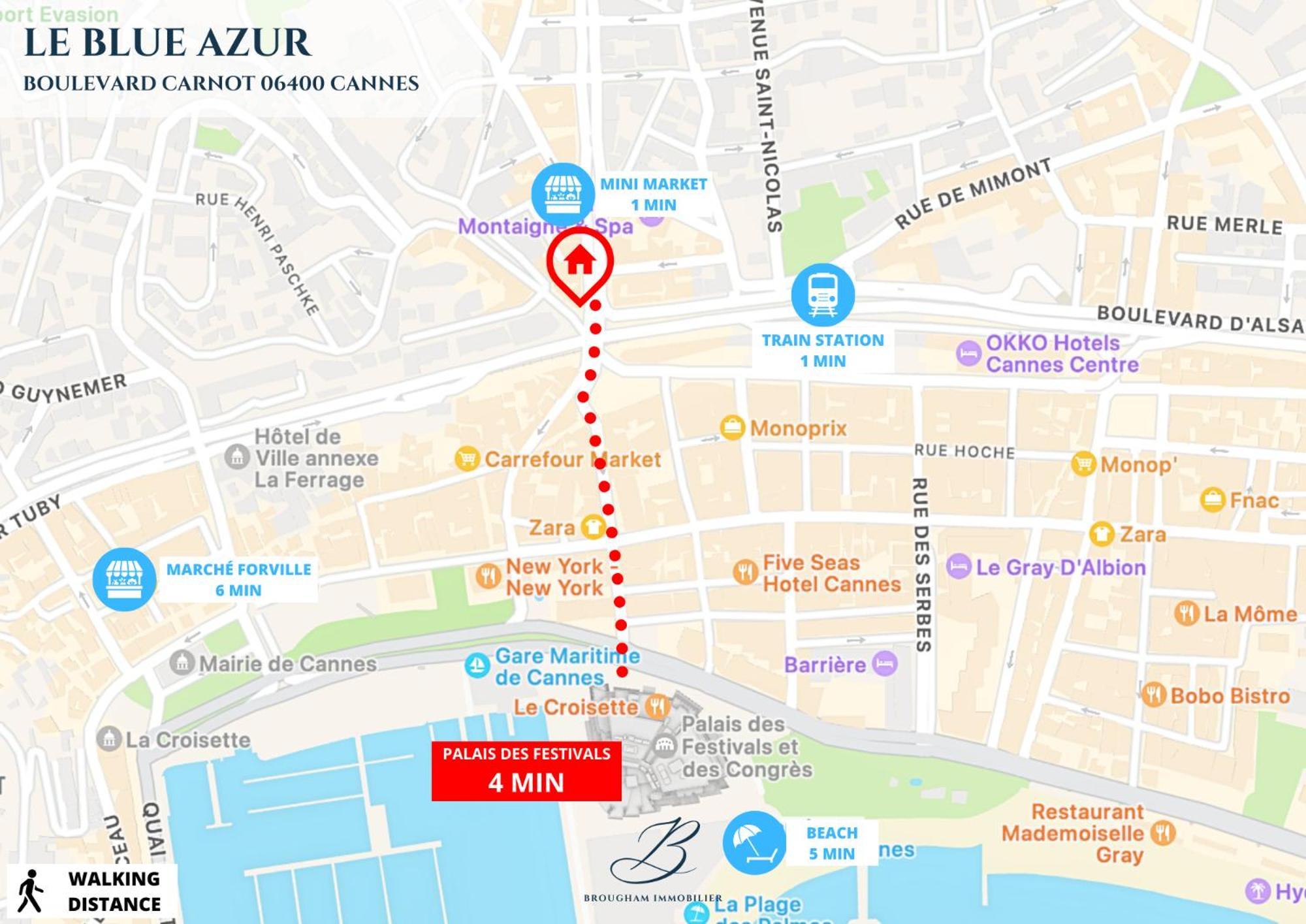 Le Blueazur - Proche Palais Centre * Cannes
